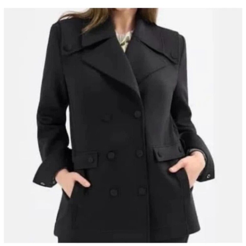 Cabi 4673 Diplomat Jacket Double Breasted Boxy Contemporary Black Size XS $235